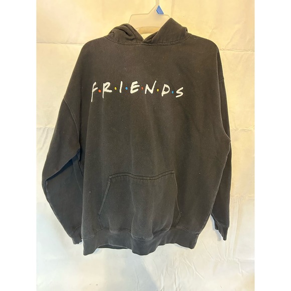 FRIENDS Hoodie Adult XL Black GUC Sweatshirt TV Series - Picture 1 of 3